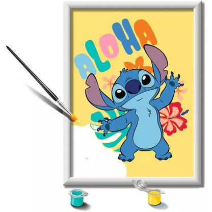 Ravensburger CreArt, Malen nach Zahlen - CreArt, Malen nach Zahlen Kinder - Disney Stitch