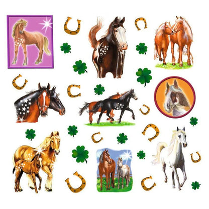 Ravensburger CreArt, Malen nach Zahlen - Glückliche Pferde