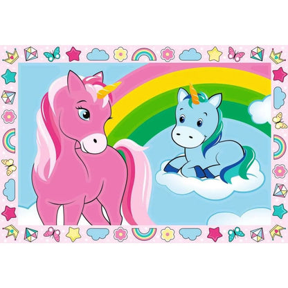 Ravensburger CreArt, Malen nach Zahlen - Zauberhafte Einhörner