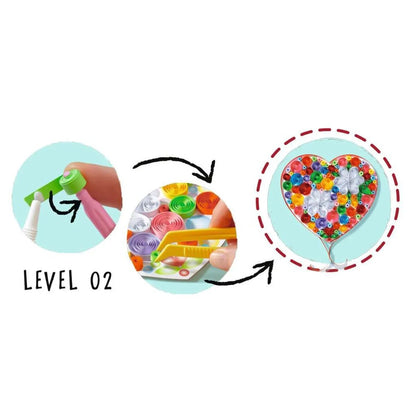 Ravensburger BeCreative - Paper Art Blumen & Einhörner