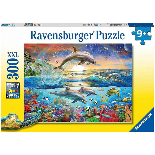 Ravensburger XXL Puzzle - Delfinparadies, 300 Teile