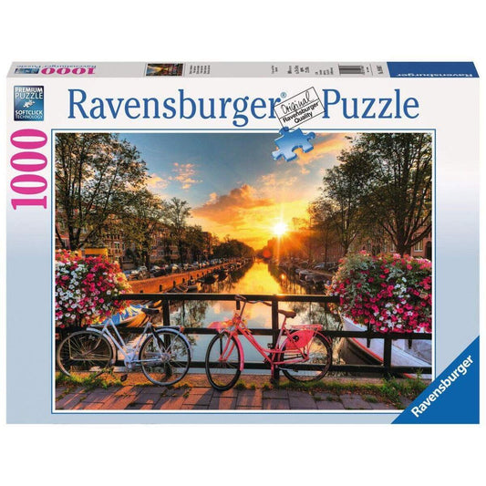 Ravensburger Puzzle Fahrräder in Amsterdam, 1000 Teile