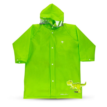Regenponcho Dinosaurier grün für alle Belmil Schulranzenmodelle