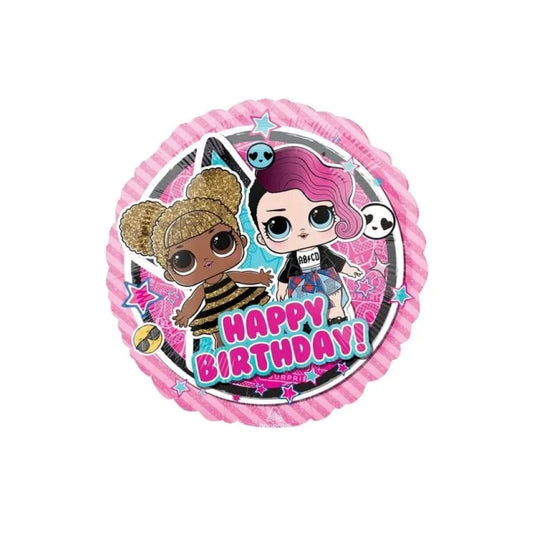 Riethmüller Folienballon L.O.L. Happy Birthday Ø43cm