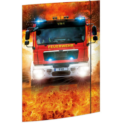 RNK Verlag Zeichenmappe aus stabilem Karton, “On Fire” für DIN A3