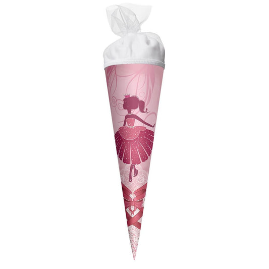 Roth Schultüte Ballerina, 22 cm, rund