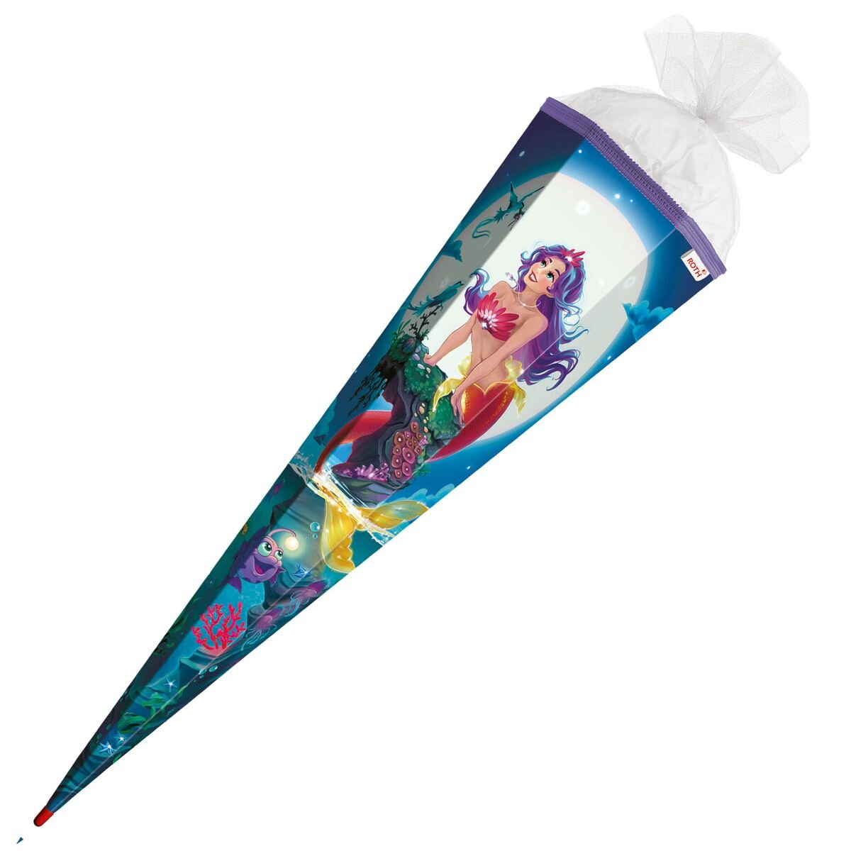 Roth Schultüte Magische Meerjungfrau, 85 cm, eckig