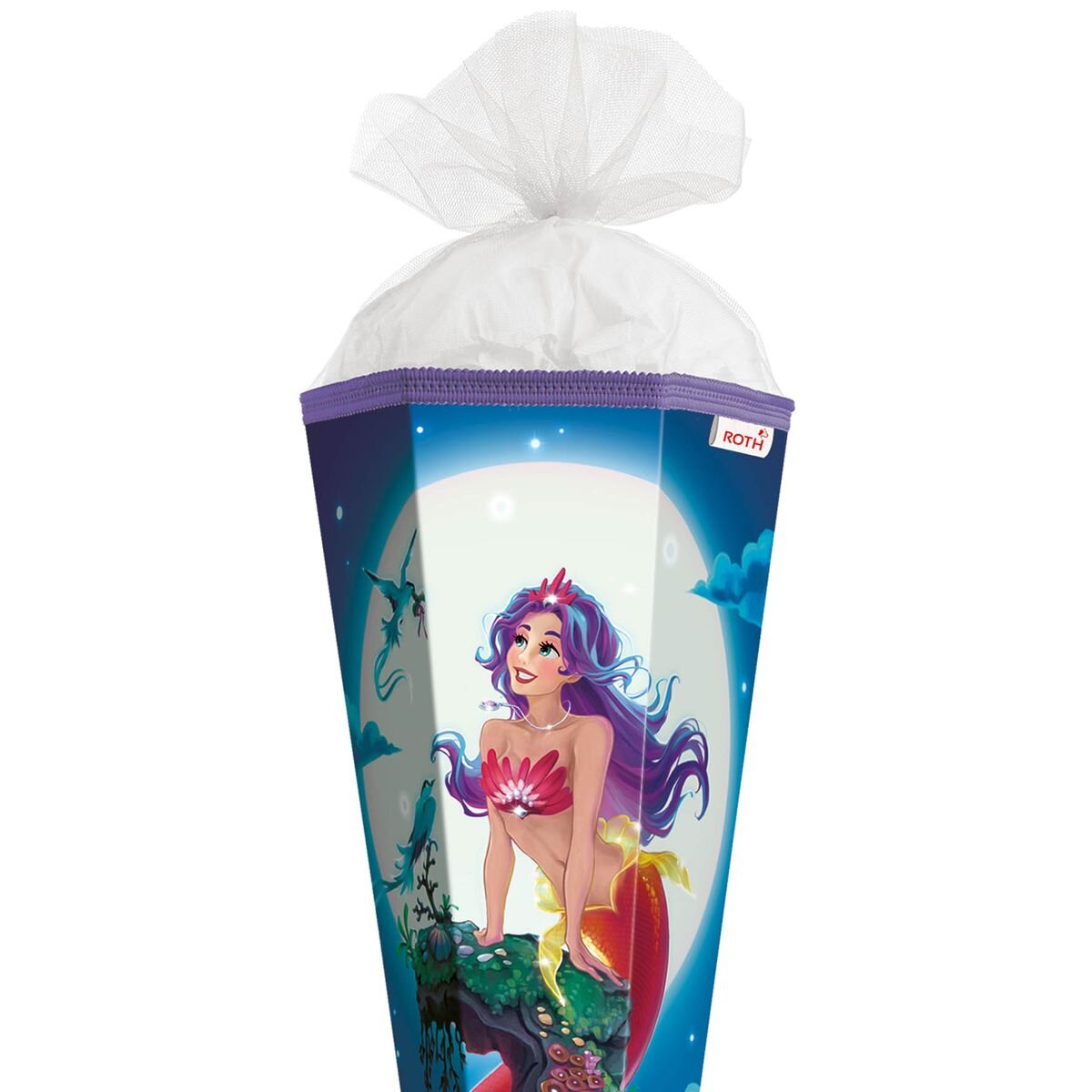 Roth Schultüte Magische Meerjungfrau, 85 cm, eckig