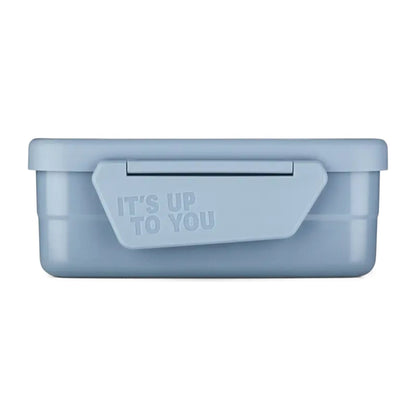 Satch Edelstahl Brotdosen Set Nordic Light Blue 14 x 17 x 6,5 cm rostfrei
