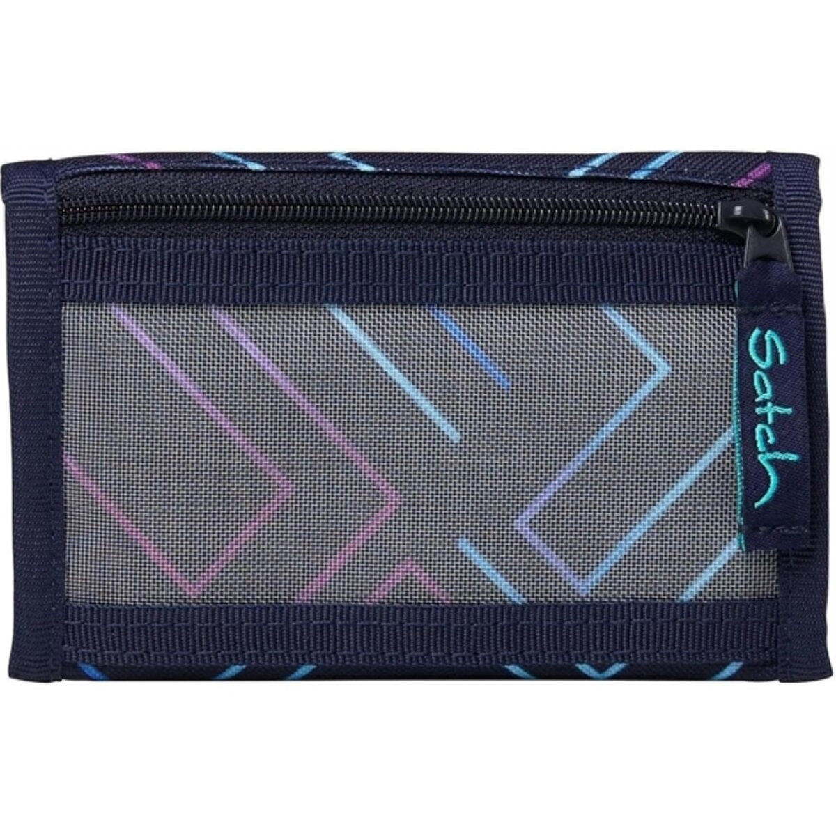 Satch Geldbeutel Purple Laser