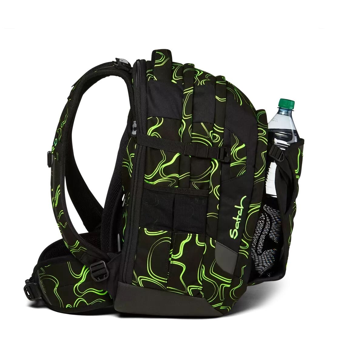 Satch MATCH Schulrucksack Green Supreme