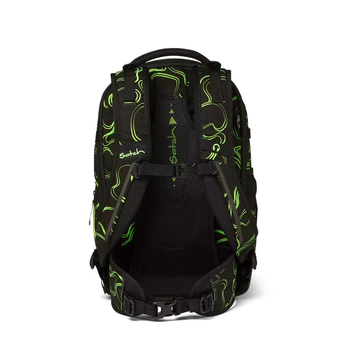 Satch MATCH Schulrucksack Green Supreme