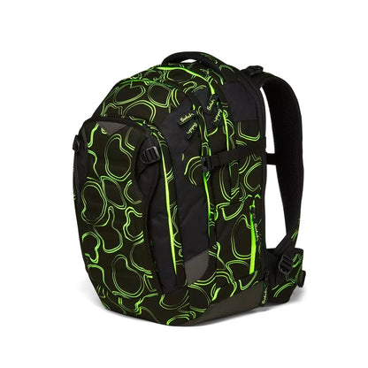 Satch MATCH Schulrucksack Green Supreme