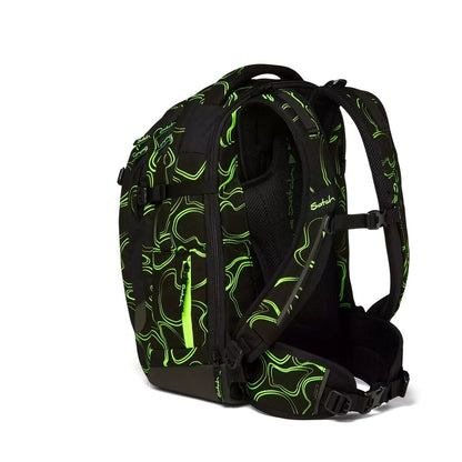 Satch MATCH Schulrucksack Green Supreme