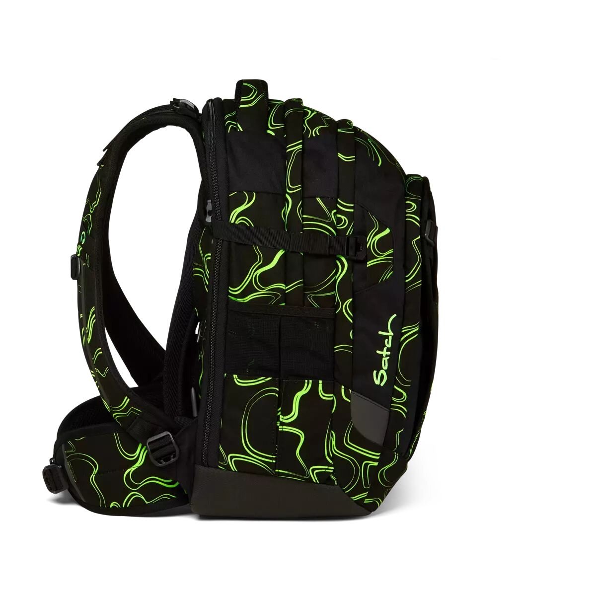 Satch MATCH Schulrucksack Green Supreme