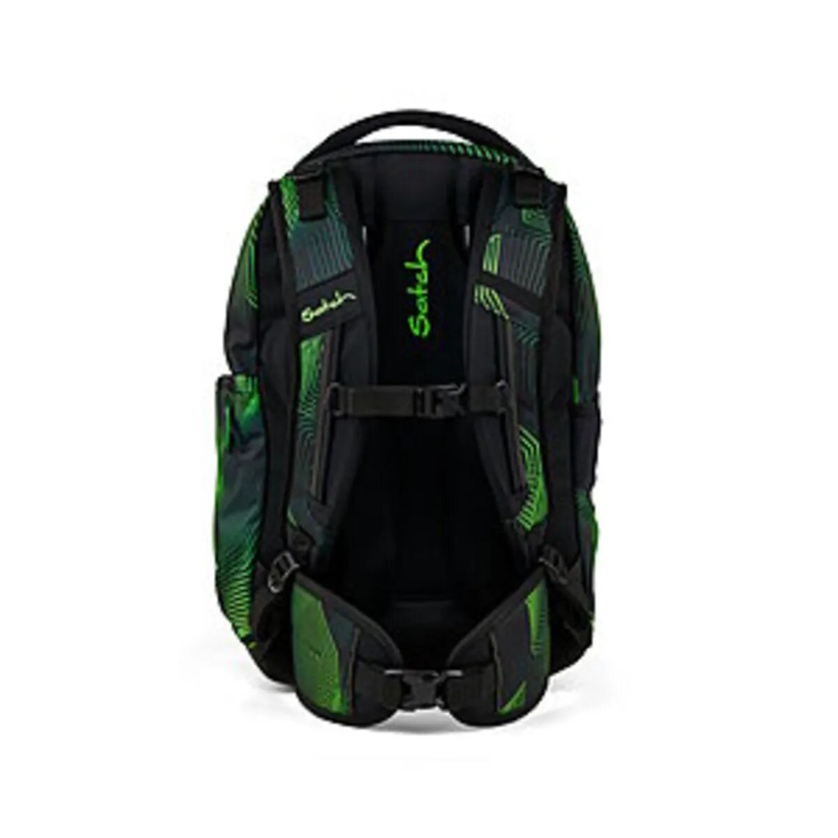 Satch match Schulrucksack Seismic Green