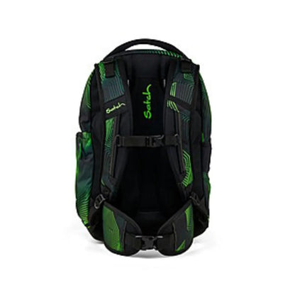 Satch match Schulrucksack Seismic Green