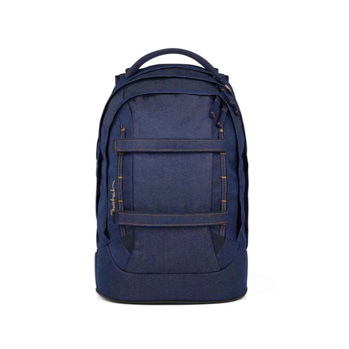 Satch PACK Schulrucksack Denim Blue Special Edition Set 3tlg.