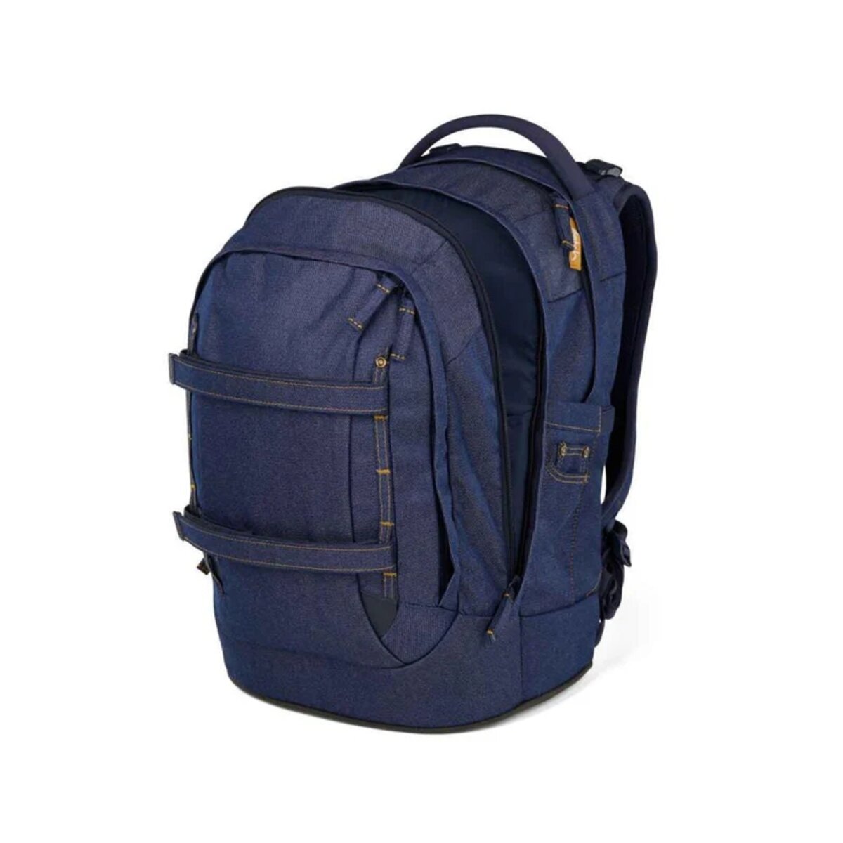 Satch PACK Schulrucksack Denim Blue Special Edition Set 3tlg.