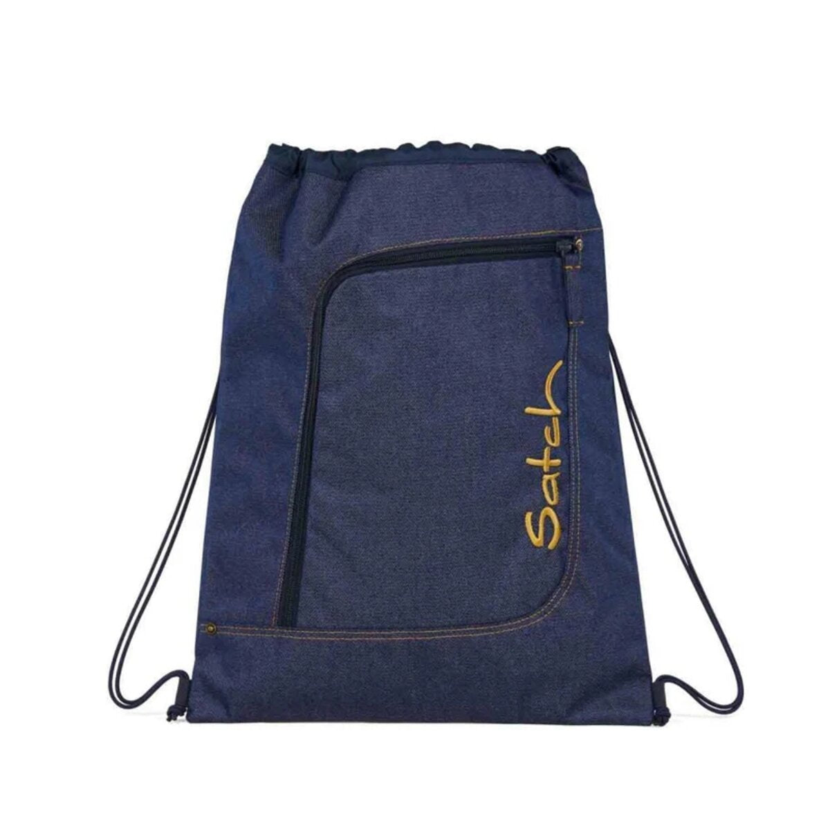 Satch PACK Schulrucksack Denim Blue Special Edition Set 3tlg.