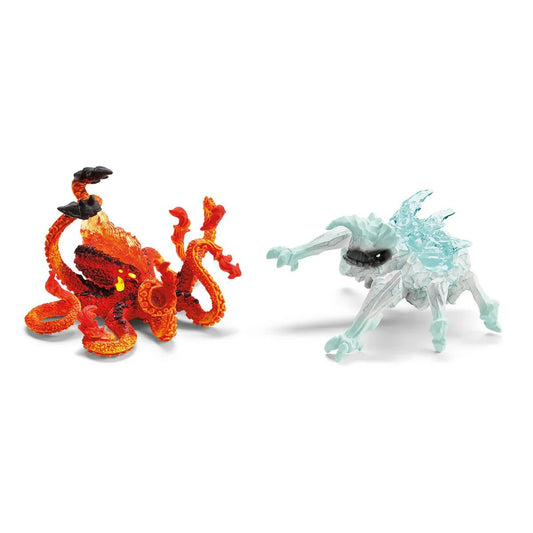 schleich® ELDRADOR® CREATURES 70826 Eiskäfer vs. Feuerkrake