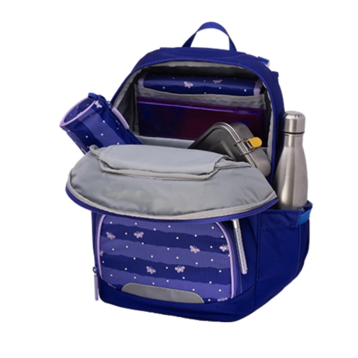 Schneiders Ergojet Mädchen Schultasche Blissy Butterfly lila 22 Liter