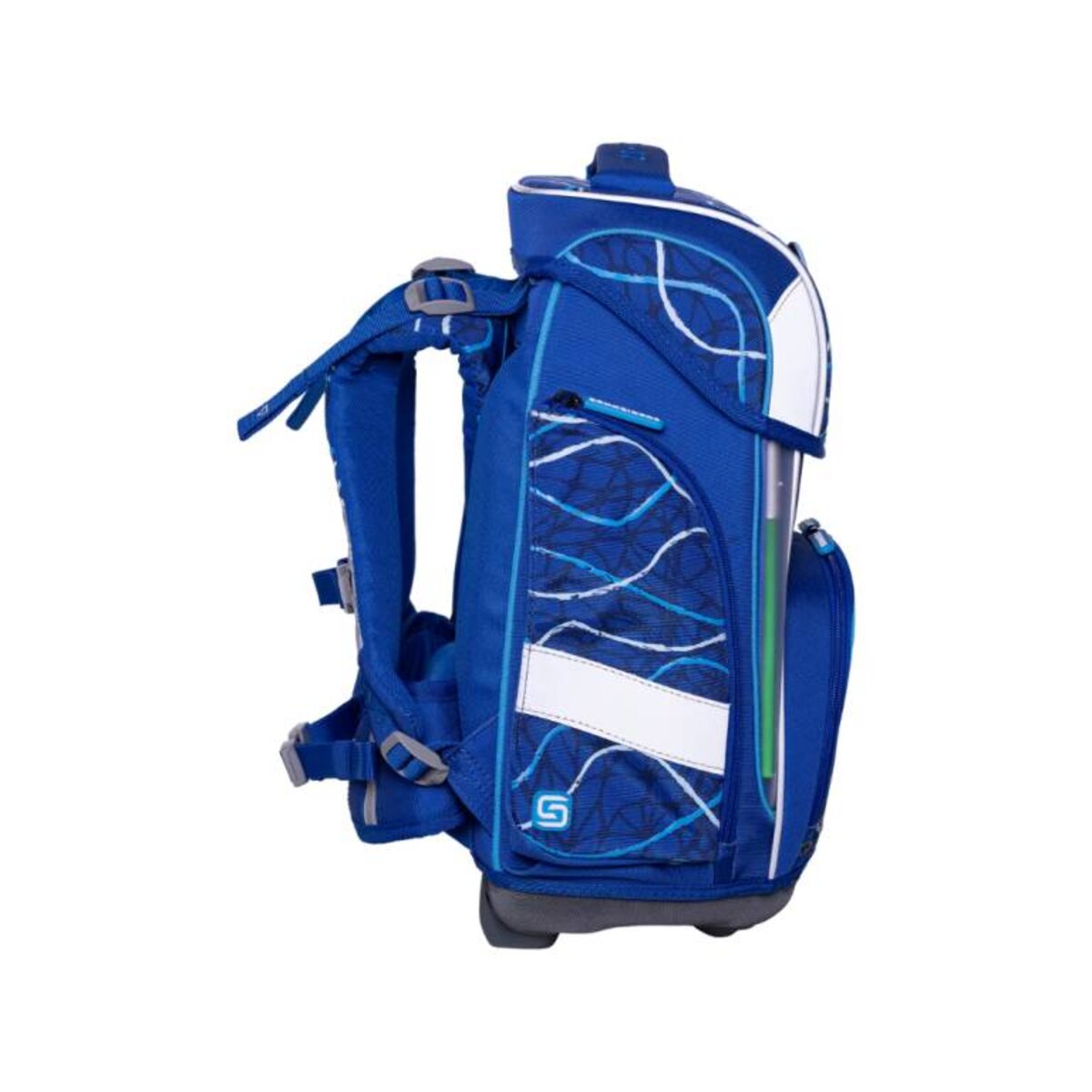SCHNEIDERS Ergolite Schultaschen Set 9-teilig Blue Vibes 22 Liter