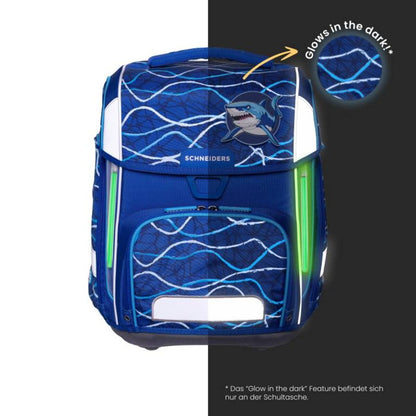 SCHNEIDERS Ergolite Schultaschen Set 9-teilig Blue Vibes 22 Liter