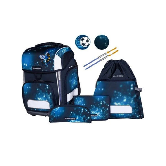 SCHNEIDERS Schulrucksack Set Ergolite 9tlg. Deep Cosmos