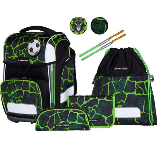 SCHNEIDERS Schulrucksack Set Ergolite 9tlg. Crash
