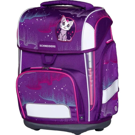 SCHNEIDERS Schulrucksack Set Ergolite 9tlg. Wavy Dots