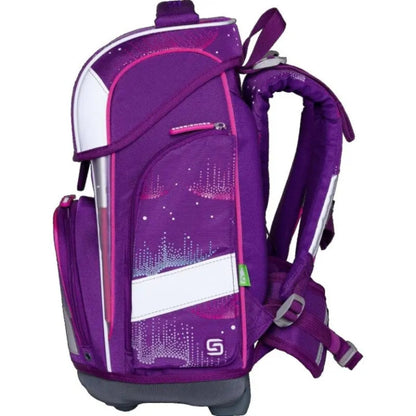 SCHNEIDERS Schulrucksack Set Ergolite 9tlg. Wavy Dots