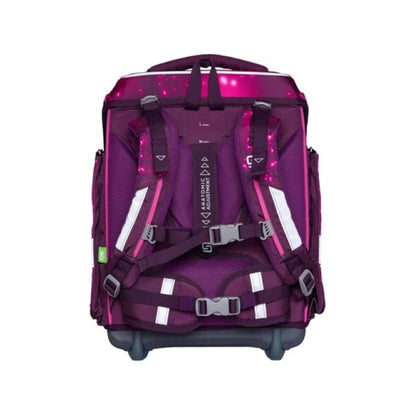 SCHNEIDERS Schulrucksack Set Ergolite 9tlg. Berry Cosmos