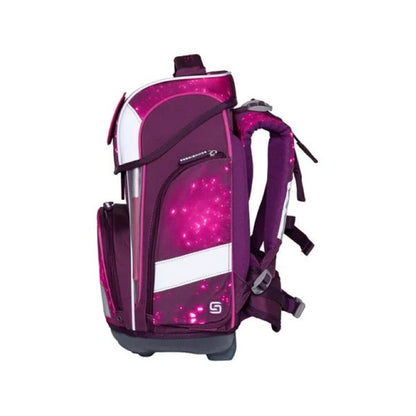 SCHNEIDERS Schulrucksack Set Ergolite 9tlg. Berry Cosmos