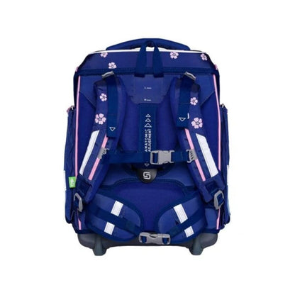SCHNEIDERS Schulrucksack Set Ergolite 9tlg. Blue Bloom