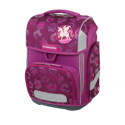 SCHNEIDERS Vienna Ergolite Mädchen Schultasche Berry Paw Pink 22 Liter