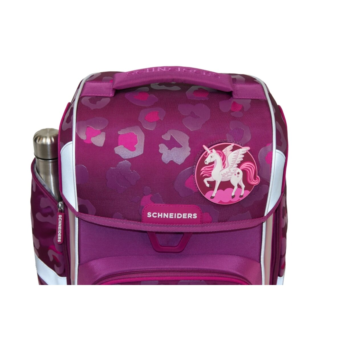 SCHNEIDERS Vienna Ergolite Mädchen Schultasche Berry Paw Pink 22 Liter