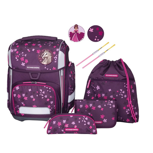 SCHNEIDERS Schultaschenset 9tlg. Berry Blossom