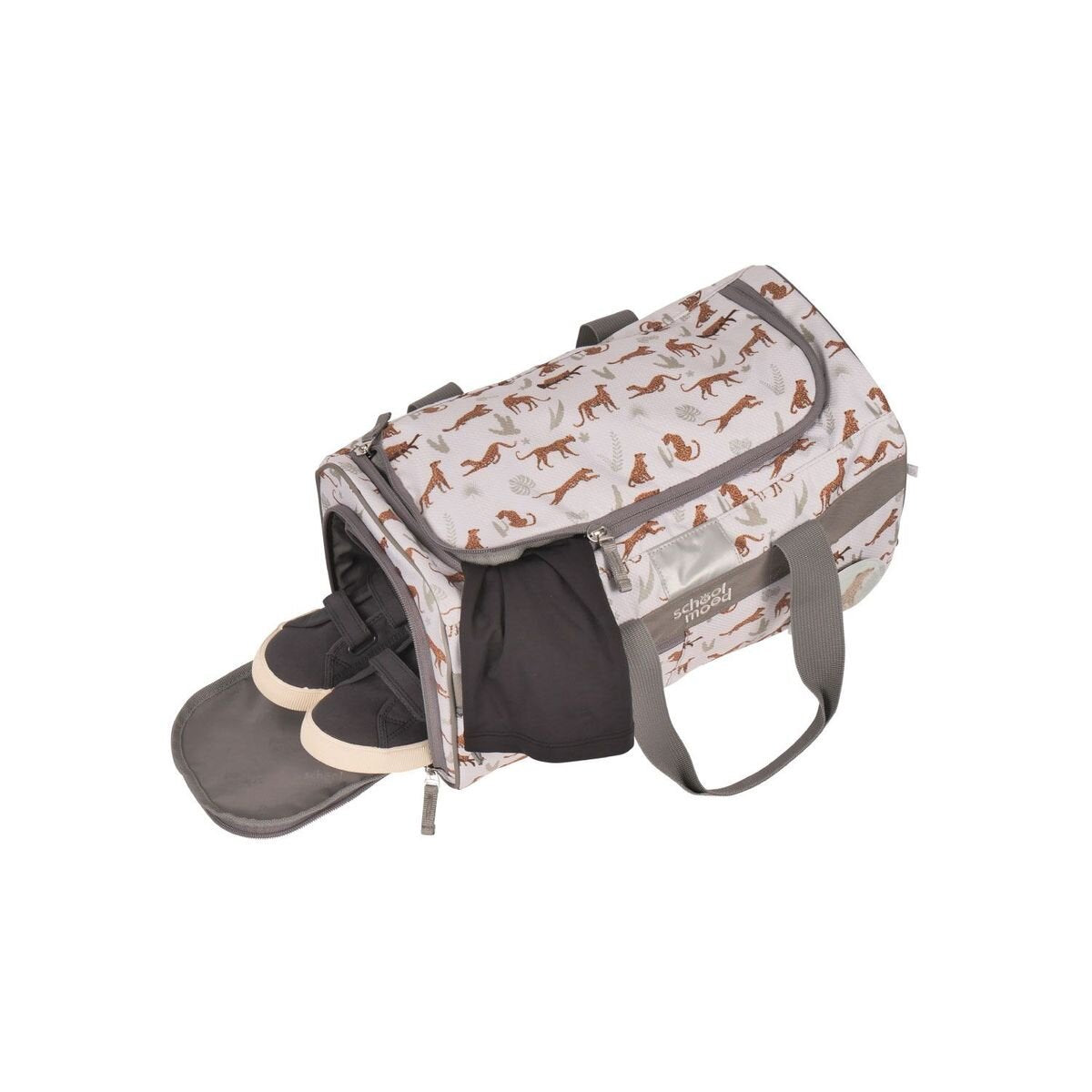 School-Mood Nordic Collection Sporttasche Leopard