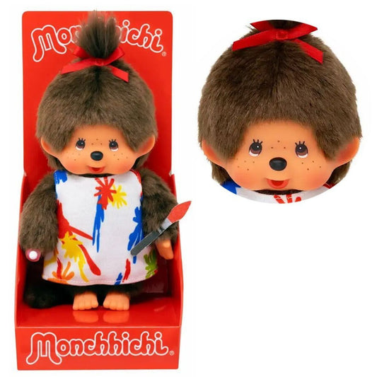 Sekiguchi Monchhichi Painting Girl 20 cm