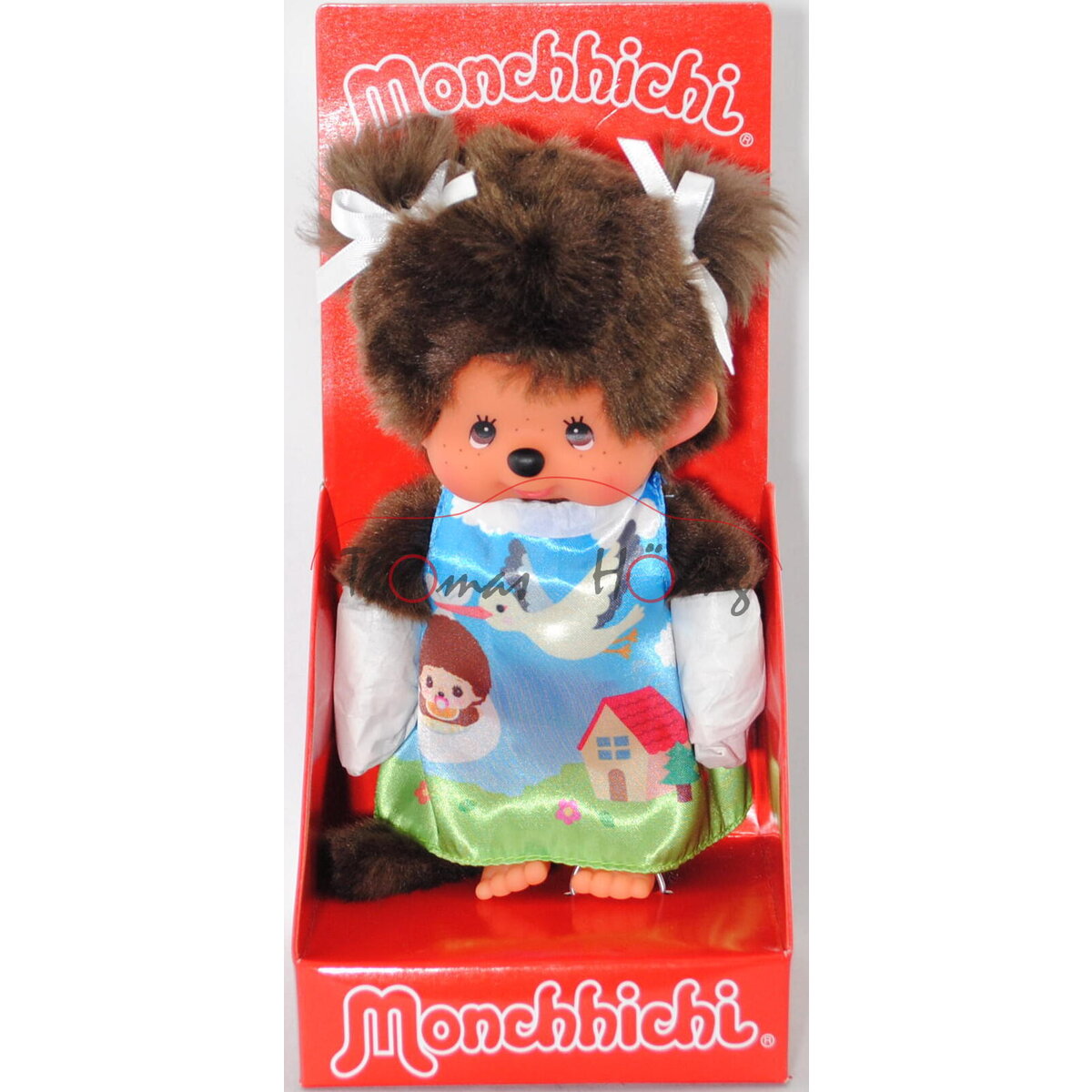 Sekiguchi Monchhichi Stork Dress Girl