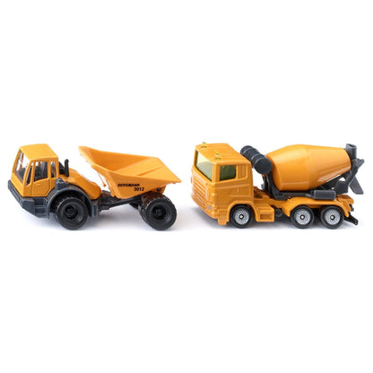 SIKU 1692 Baustellen-Set , Dumper und Betonmischer