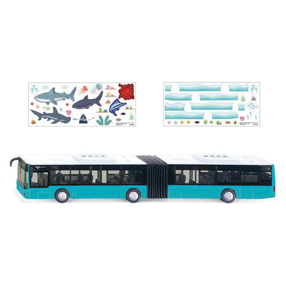 SIKU 3736 Gelenkbus, blau
