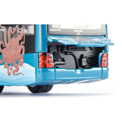 SIKU 3736 Gelenkbus, blau