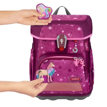 Step by Step CLOUD schleich® Schulranzen-Set, bayala®, "Marshmallow Einhorn", 5-teilig