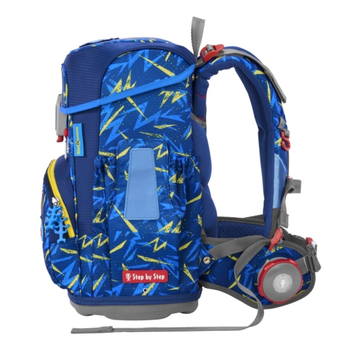 Step by Step CLOUD schleich® Schulranzen-Set, Dinosaurs, "Triceratops", 5-teilig