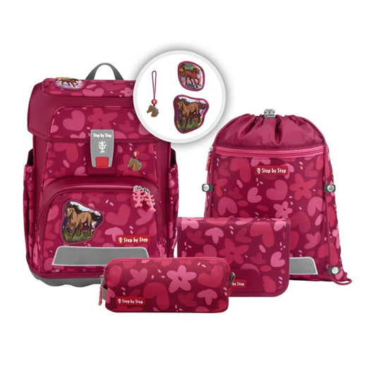 Step by Step CLOUD Schulranzen-Set "Wild Horse Nora", 5-teilig