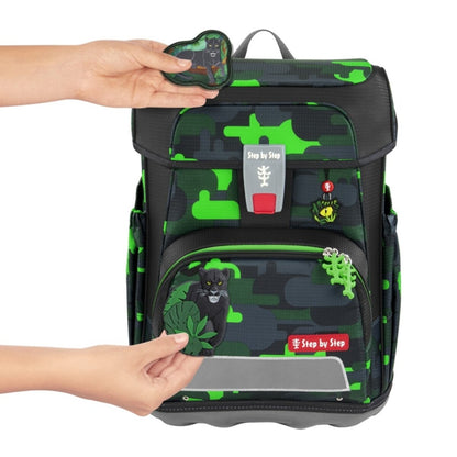 Step by Step CLOUD Schulranzen-Set "Black Cat Chiko", 5-teilig