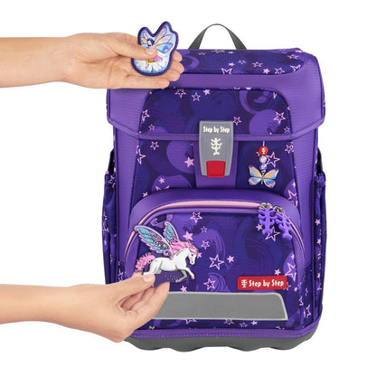 Step by Step CLOUD Schulranzen-Set "Pegasus Liv", 5-teilig