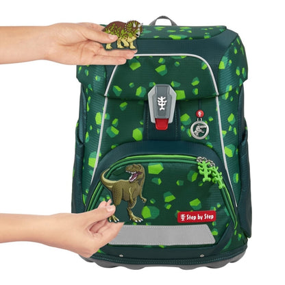 Step by Step FIT Schulranzen-Set "Dino Targo", 5-teilig